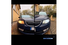 Skoda Octavia 3 LED első szett halogén lámpás modellhez